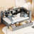 Grey Wooden Twin Size Daybed With 2 Drawers, Storage Shelf & USB Charging Ports-1273441923-1273441922