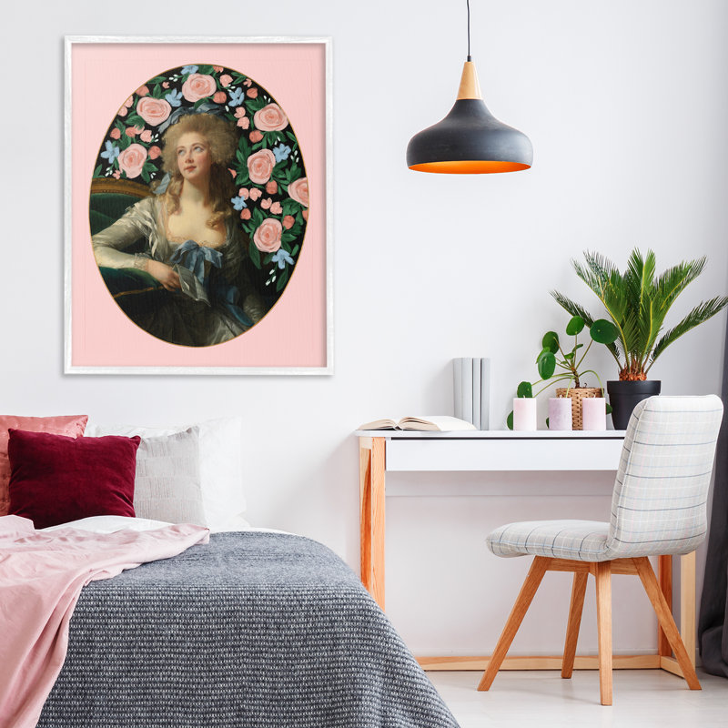 Giclée encadrée de style victorien intemporel, par Cherrywood Lane, H 30 po x l 24 po