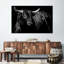 «Brindle Rodeo Bull», reproduction sur toile-1082425211
