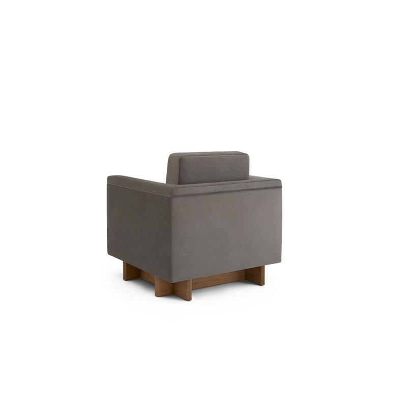 Frank Lloyd Wright Galesburg Lounge Chair, Ash
