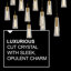 Lustre pour îlot de cuisine à 13 lumières en acier à intensité variable Cosette-111732583