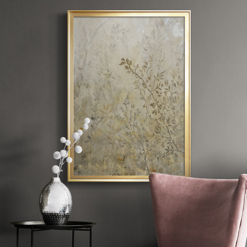Toile encadrée de qualité supérieure Illuminate Light II - prête à être accrochée, Or, H 24,5 po x l 18,5 po x P 1 po