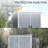 Outdoor Storage Shed, Waterproof Resin Cabinet With Lockable Doors, Entryway Cabinet-310688311