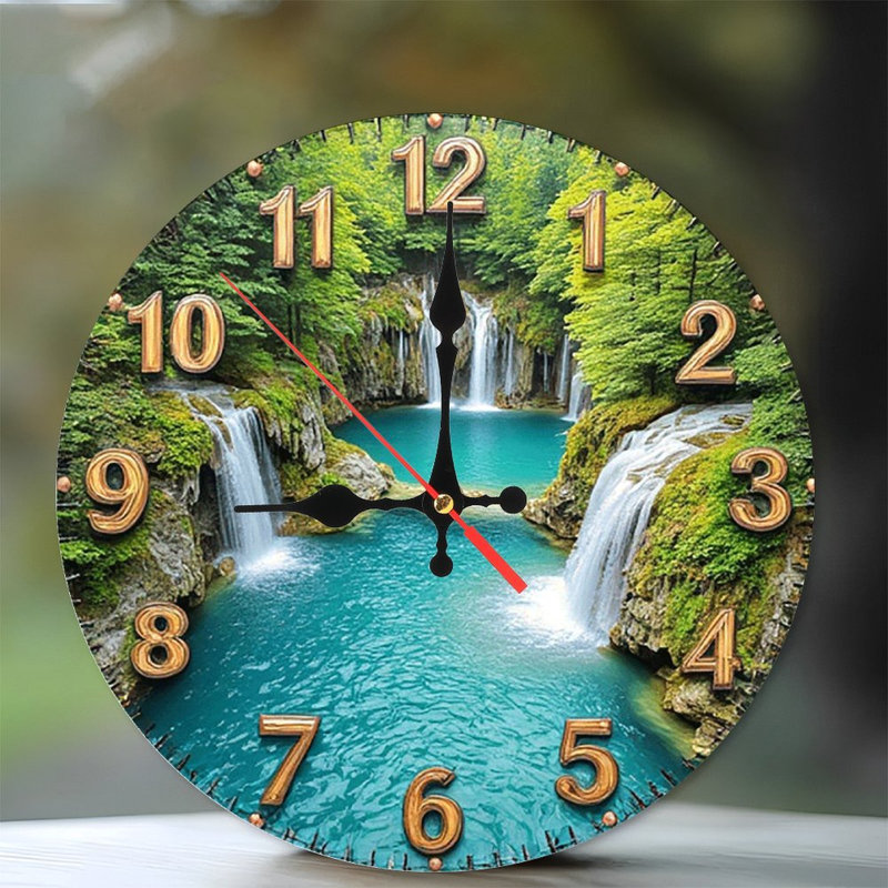Horloge murale Waterfall