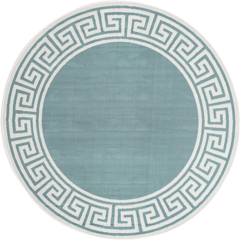 Outdoor Ayton Area Rug Moss Color, Runner 2' x 8'