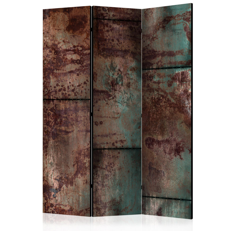 Goverdhan 135 cm W x 172 cm H 3 - Panel Solid Wood Folding Room Divider
