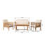 Ensemble de meubles de patio 4 pièces-1557621719