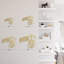 Décoration de musique note de musique moderne abstraite décoration murale décoration murale-124839133-124839139