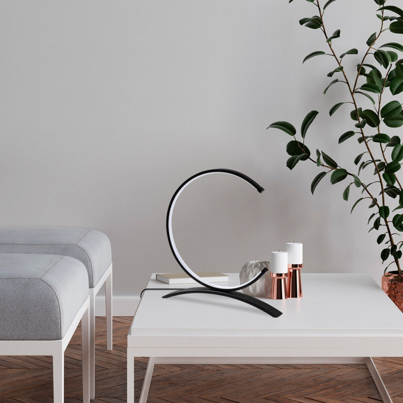 Lampe de bureau Nivedita, Noir