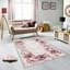 Luxueux tapis tissé imprimé en 3D, 55,1 po x 86,6 po | 100% polyester, antibactérien, lavable à la machine | Pois en feutre antidérapant en PVC, d'une hauteur de poils de 0,3 po | Parfait pour le salon, la chambre à coucher et la décoration intérieure-1924018538