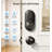 Smart Front Door Lock Set, Keyless Electronic Deadbolt with Knob Handle, App Remote Control, Touchscreen Keypad