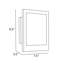 Luminaire encastré 1 lumière Berardi
