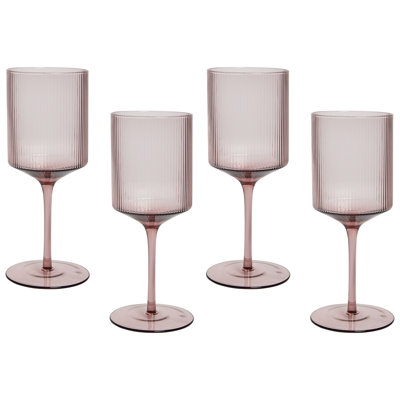 Allasia 380ml Handmade Red Wine Glass Set