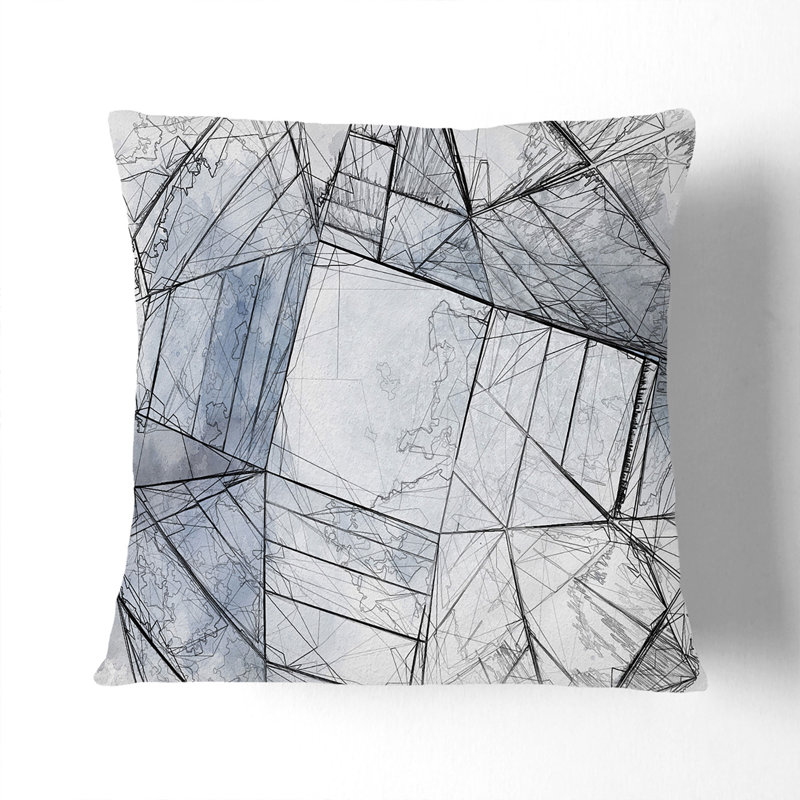 Square Cushion, 40cm H x 40cm W x 15cm D