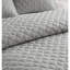 Ensemble d'édredon 10 pièces grand jacquard avec courtepointe, taies décoratives, jupe de lit et coussins décoratifs