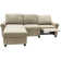 Copenhagen Reclining Sectional Sofa with Storage Chaise