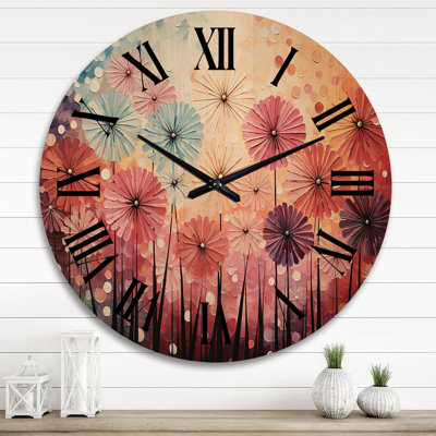 Horloge murale en bois massif Veljkov