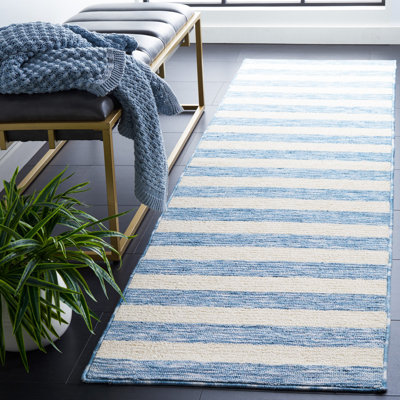 Marcel Performance Machine Washable Striped Rug