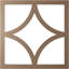 Médaillon de plafond en PVC de qualité architecturale Statesman-40715149-40715169