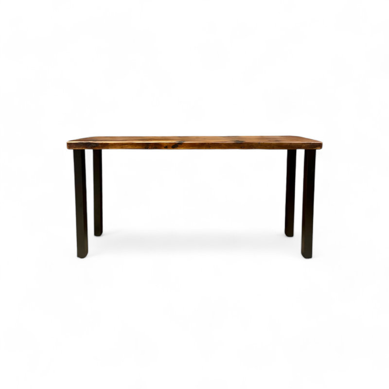 Solid Wood Top Console Table, 29.5" H x 96" W x 15" D