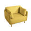Chaise longue rembourrée avec revêtement Raab-103622302