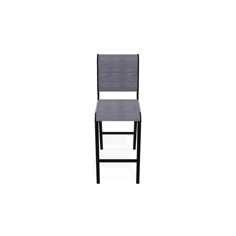 Tabouret de bar 29,5 po Holna, Noir texturé, Brooks