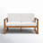 Aneesha Solid Wood Acacia Outdoor Bench