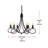 Macarthur 6-Light Dimmable Steel Candle Style Chandelier-2013434726