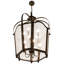 Luminaire suspendu en bronze 10 lumières style intemporel