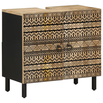Solid Wood Under Sink Cabinet