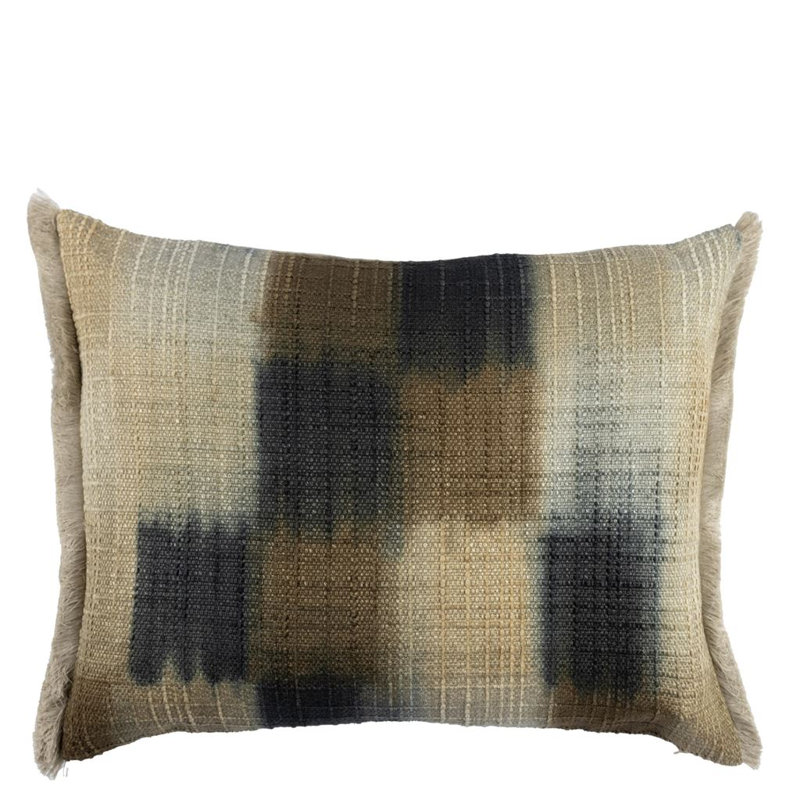 Harlyn Bay Decorative Pillow, Charcoal