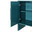 Buffet avec rangement, buffet rétro avec tablettes réglables et longues poignées, buffet en bois à 4 portes pour la cuisine, la salle à manger et le salon