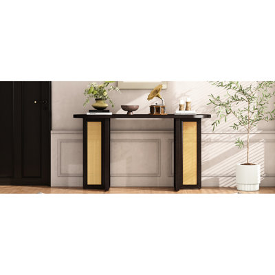 Console de salon, console de finition décorative,