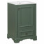 Meuble-lavabo moderne de 20 pouces avec lavabo en céramique durable et solutions de rangement intelligentes-117168459