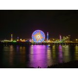 Del Mar Fairgrounds With Ferris Wheel | Del Mar, San Diego Print by Brian Mc Clean