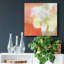 «Yellow and Blush IV», reproduction encadrée de qualité supérieure - prête à être accrochée-802438518-802438516-802670564