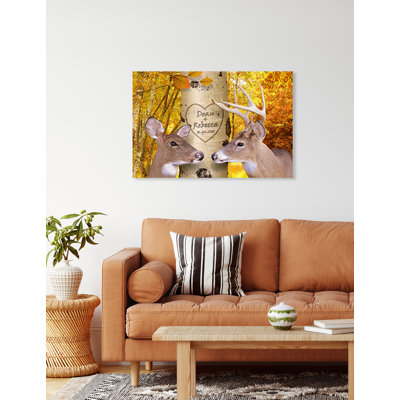 Art mural sur toile personnalisé avec nom et date, «Oh My Dear», cadeau personnalisé