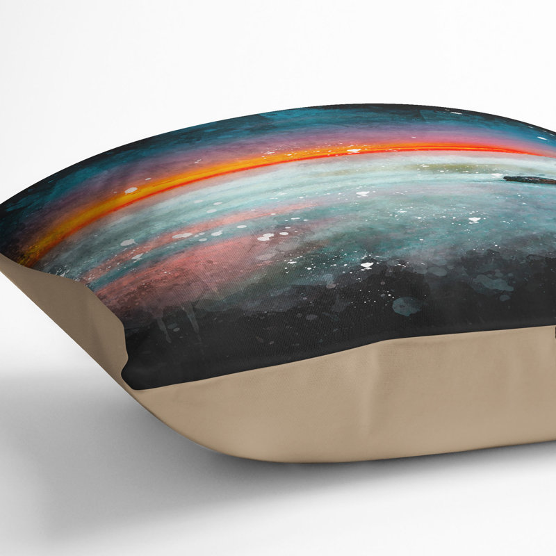 Square Throw Cushion, Stone, 40cm H x 40cm W x 15cm D