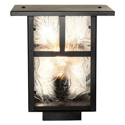 9" Square "T" Mission Deck Light