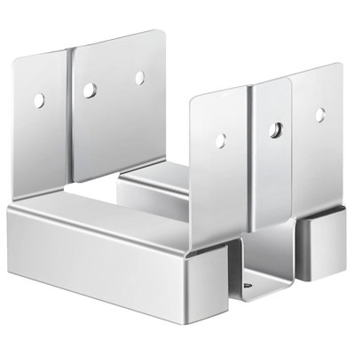 1 Pack 4x4 Post Base Bracket Post Anchor for Concrete Inner Size 3.53x3.56 in