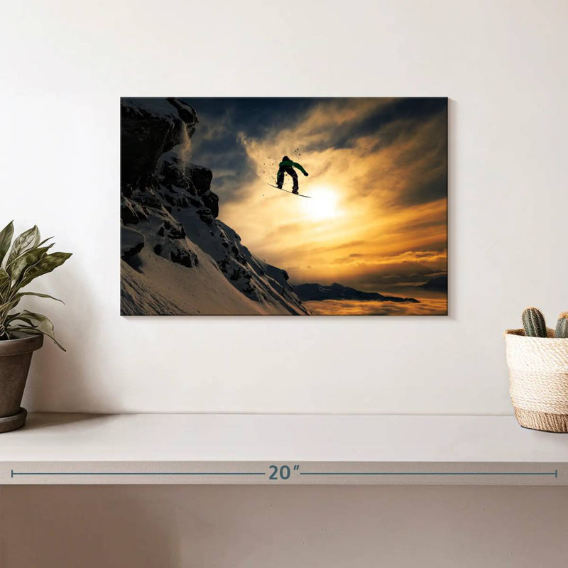 Sireci Extreme Snowboard Jump, 8" H x 12" W