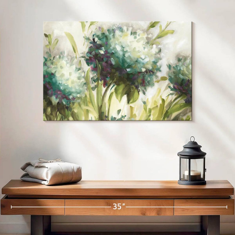 Harnek Hydrangea Field I, 16" H x 24" W