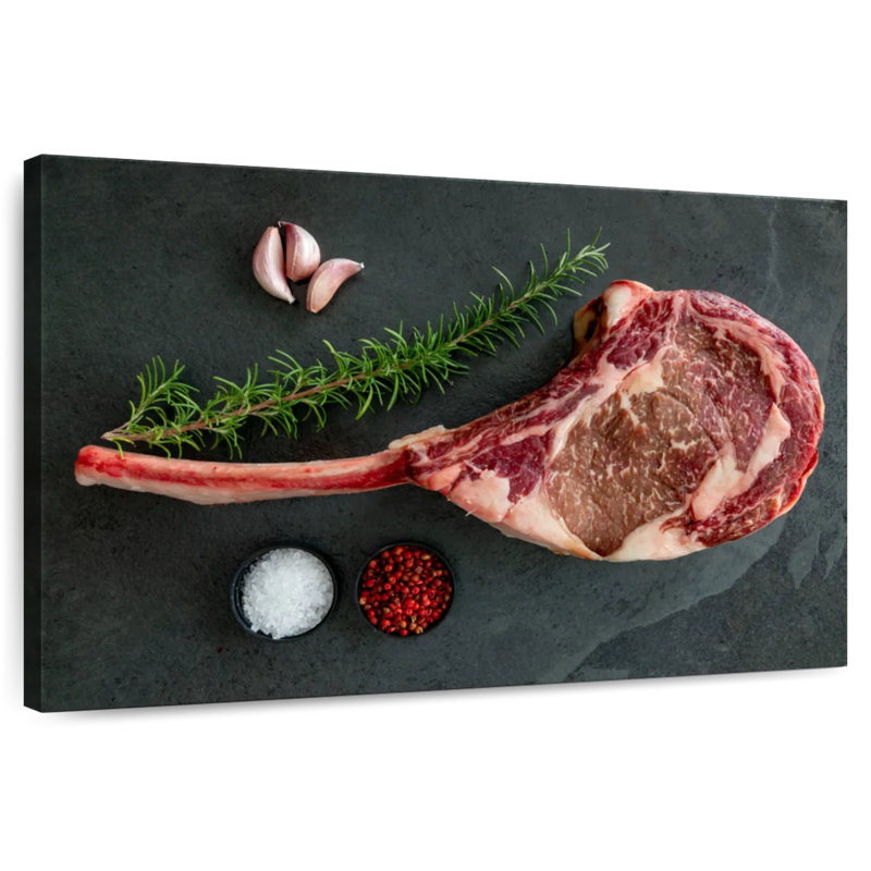 Yarlin Raw Tomahawk Steak, 24" H x 36" W