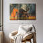 «Monk and Asian Elephant» sur toile-1537809868