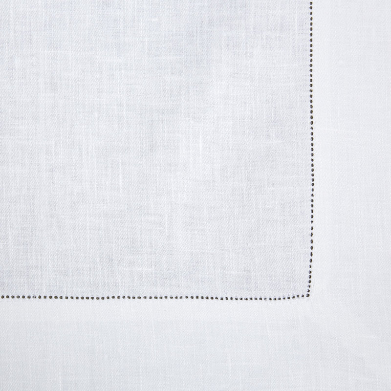 Liso Tablecloth, 110" x 67", Blanc