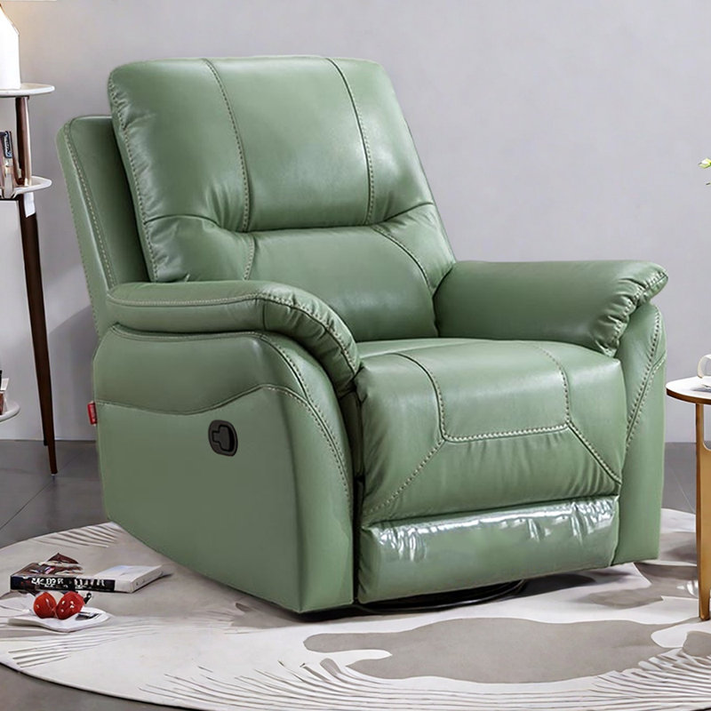Fauteuil inclinable moderne pivotant sur 360 ° Modern, Vert sauge
