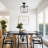Crattic 1-Light Lantern Semi Flush Mount