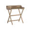 Bureau pliant en bois massif avec rangement et tiroir Bansom-89756887