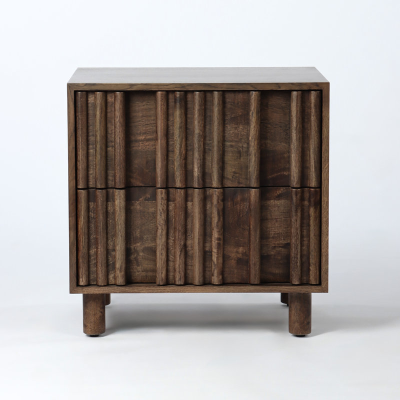 Table de chevet 2 tiroirs Ardelle