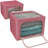 Sorbus Medium Storage Box Foldable with Window & Handles-1509195355-1509195351